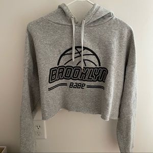 Cropped Brooklyn sweatshirt